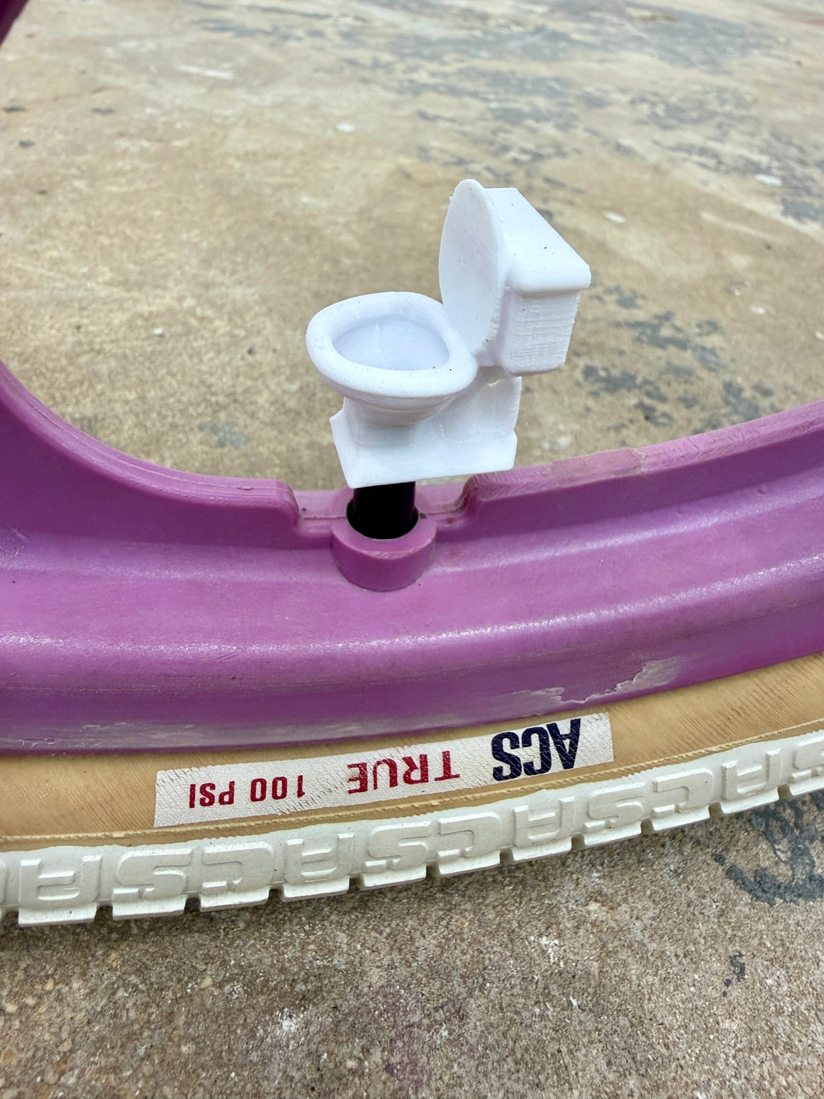 Clogged Valve | White