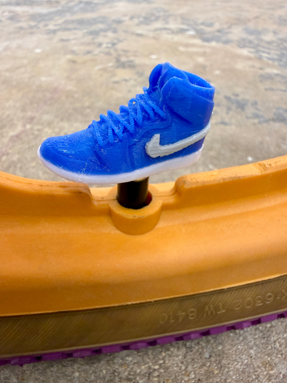 Blue Moon Kicks | Blue and white sole