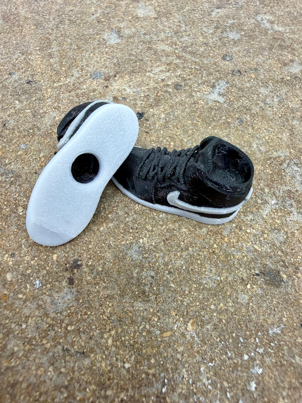 These Kicks Don't Do Laundry | Black and white sole