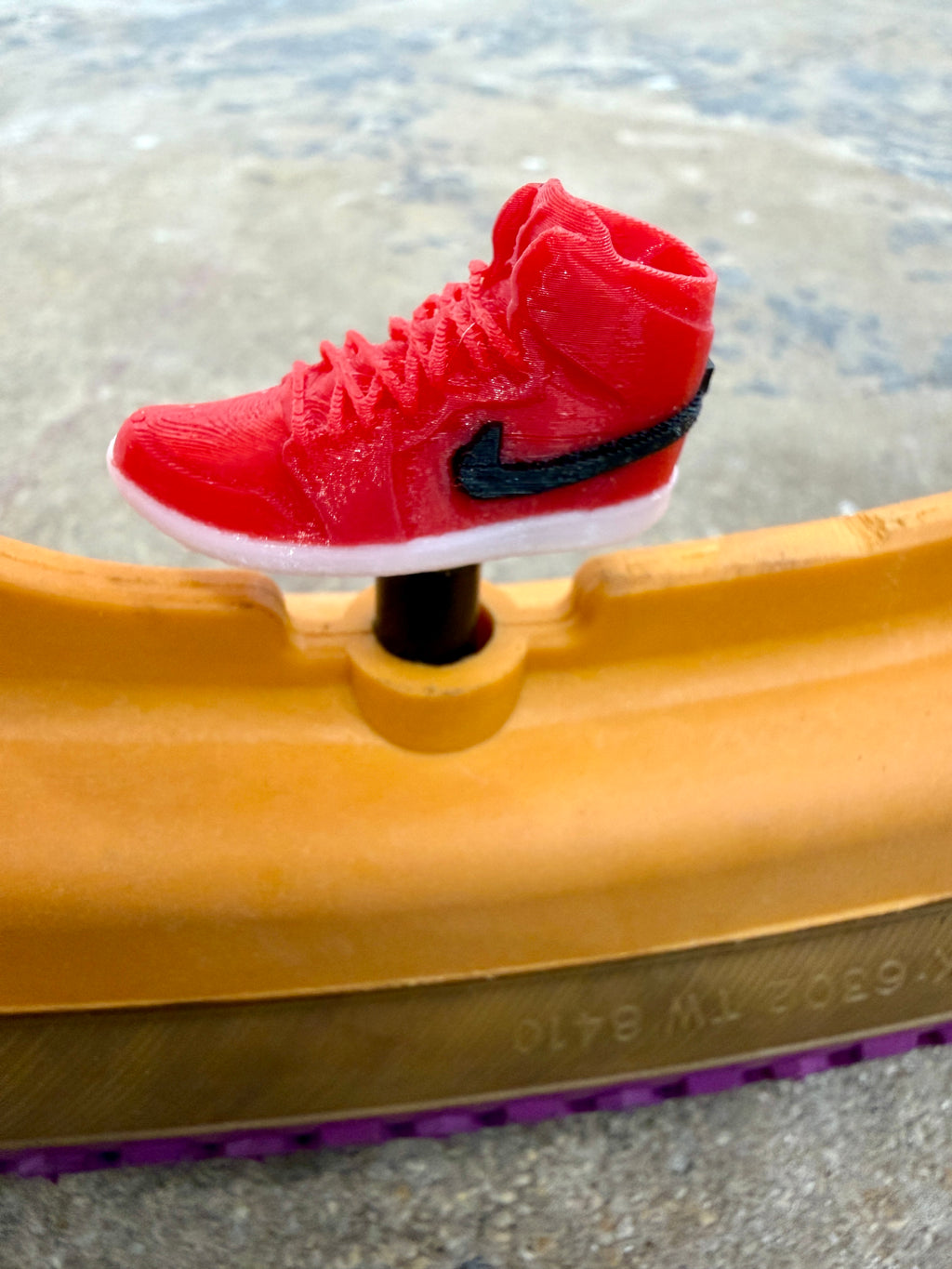 Redline Kicks | Red, black and white sole