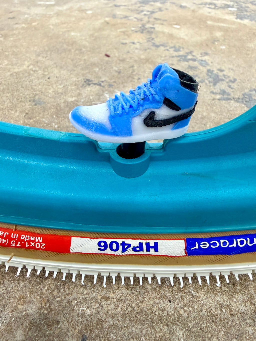 Kicks for Your Rims | Sky Blue, white and black