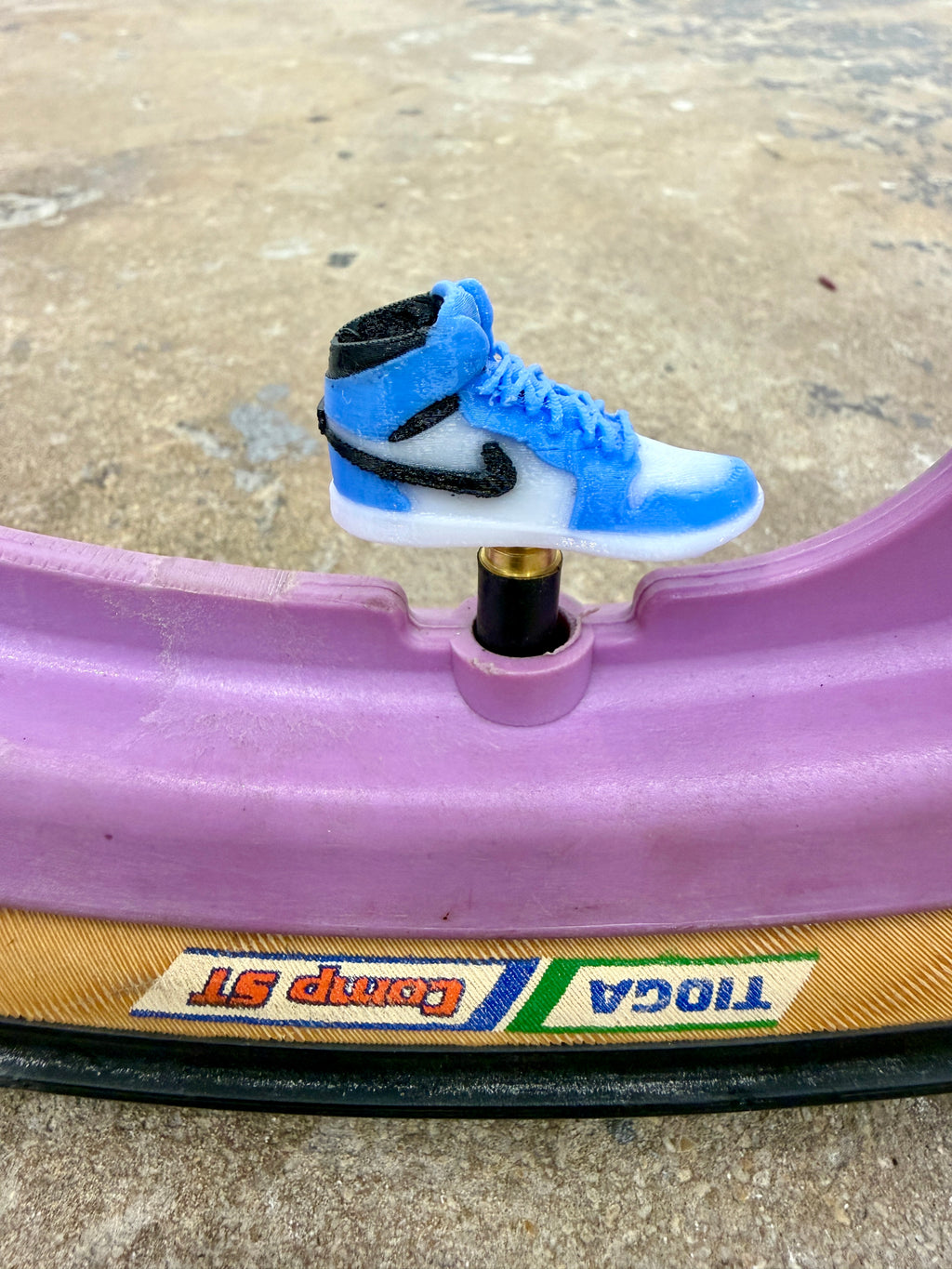 Kicks for Your Rims | Sky Blue, white and black