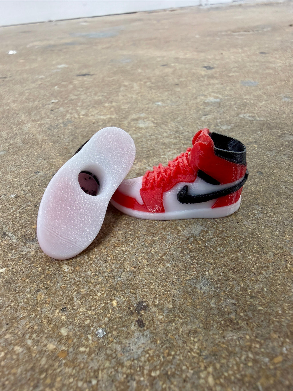 Kicks for Your Rims | Red, white and black
